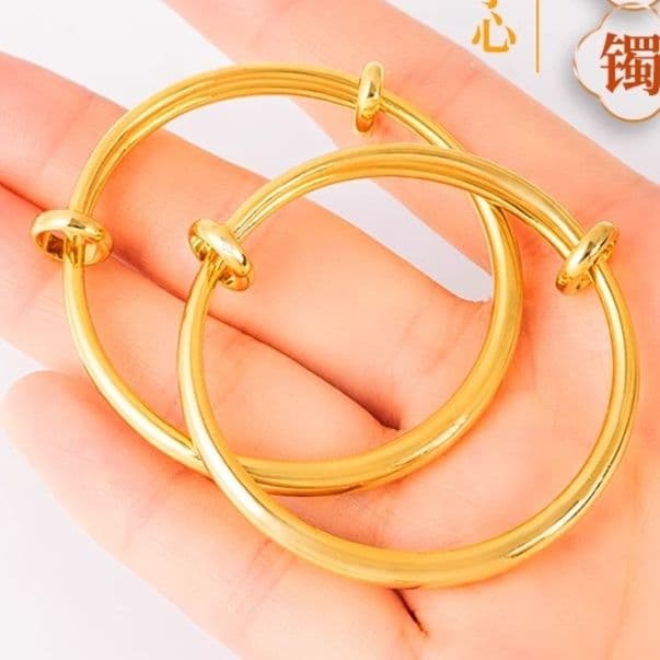 バングル 夫婦円満 縁結び ゴールドペアバングル
